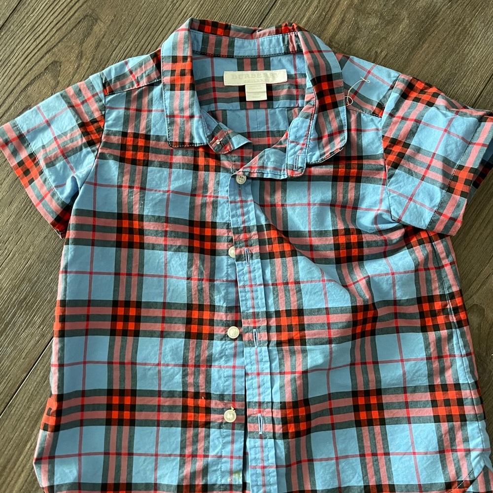 toddler Burberry Frederick button down